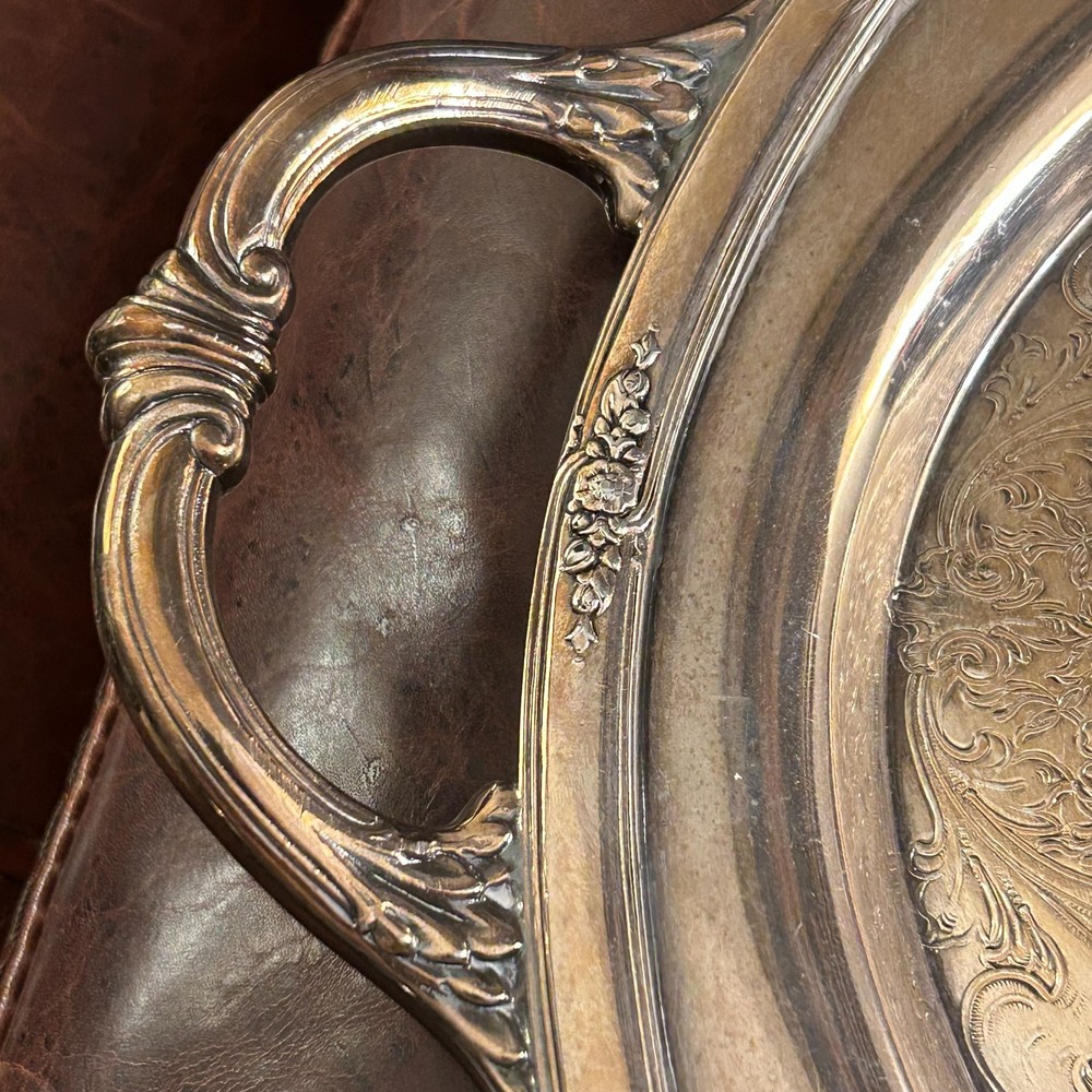 Vintage Holmes & Edwards Silver Plate Tea Coffee Set - Youth Pattern - 4 Pieces