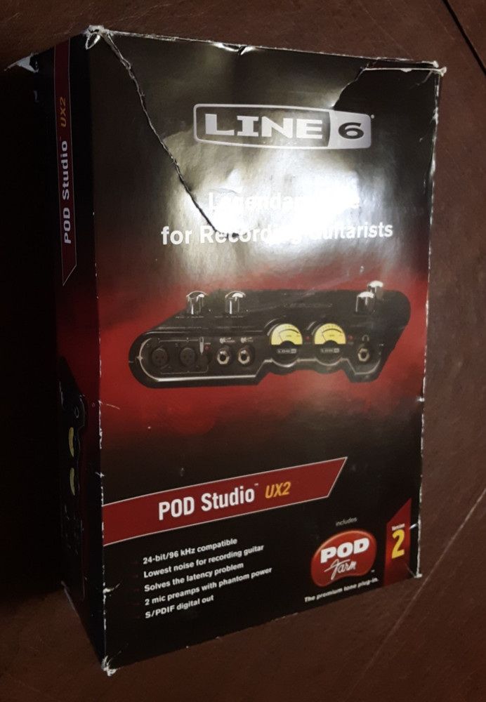 Line 6 POD Studio UX2 Digital Recording Interface