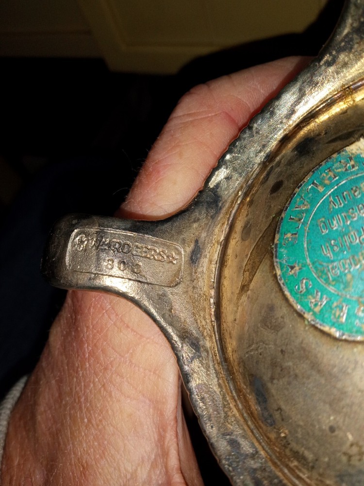 W M Rogers Silver plated Pitcher