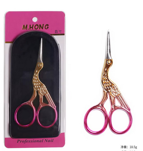 Vintage Style Mini Crane Bird Scissors.