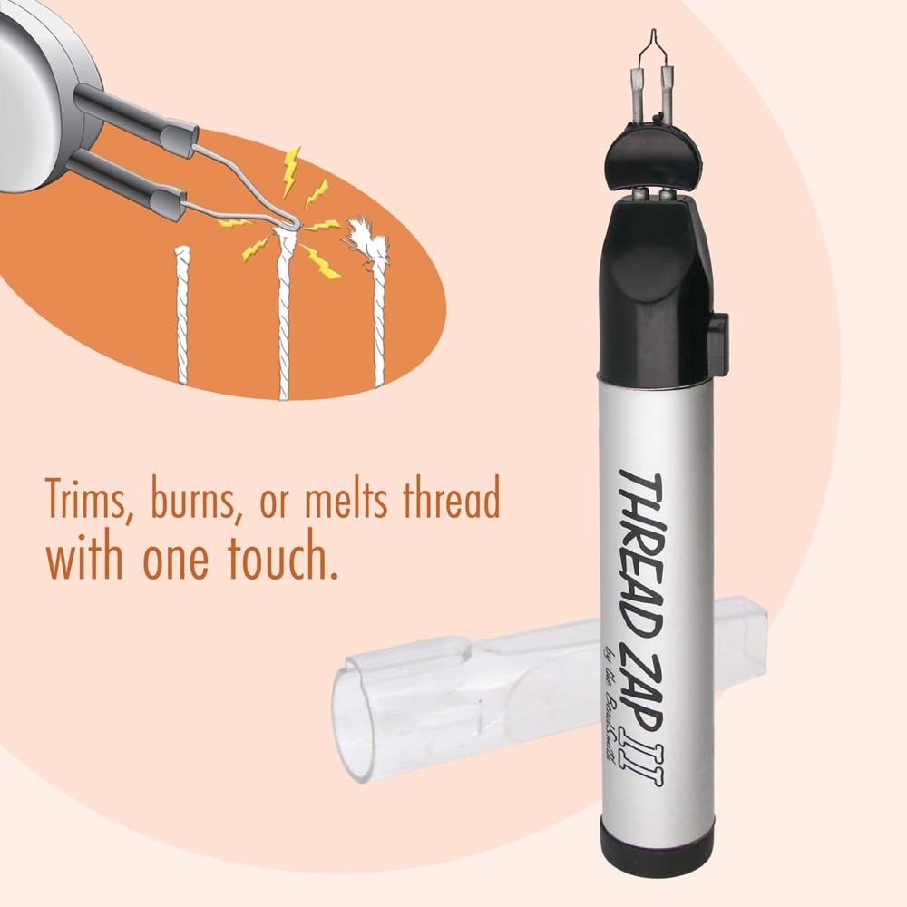 The Beadsmith ThreadZap Craft Burner – Thread Zapper for Zap, Multi