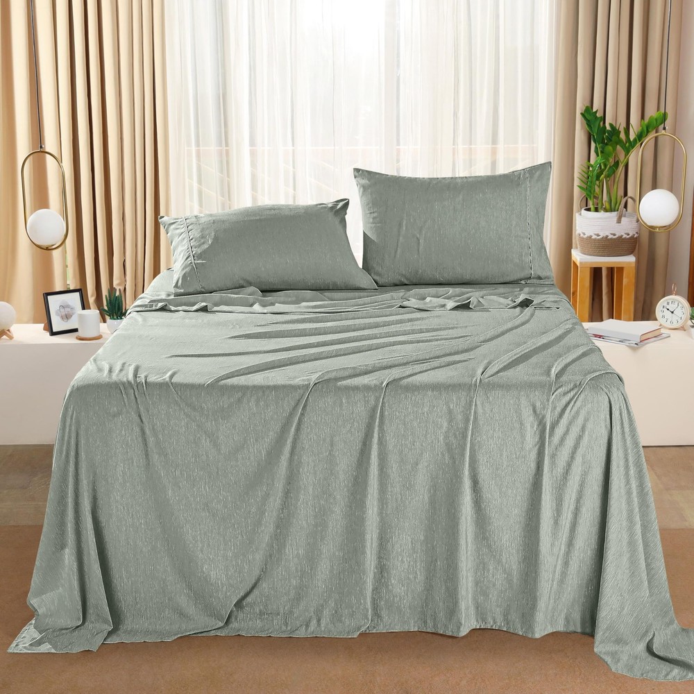 Utopia Bedding Queen Sheet Set – 4 Piece Bed Sheets for Queen Size Bed, Soft ...