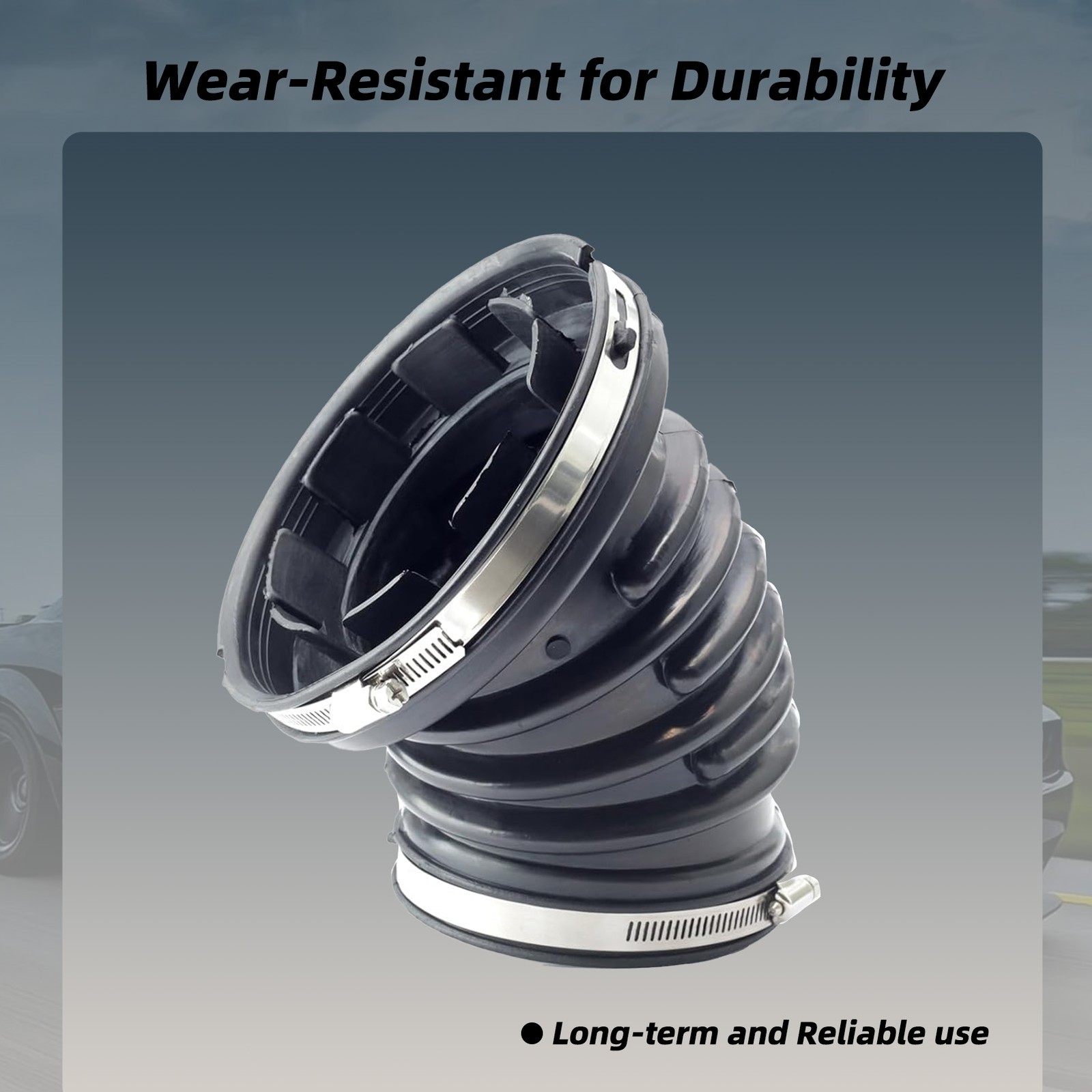 Intake Resonator Upper Hose Duct for 2007-2018 Dodge Ram 2500-5500 6.7L Diesel