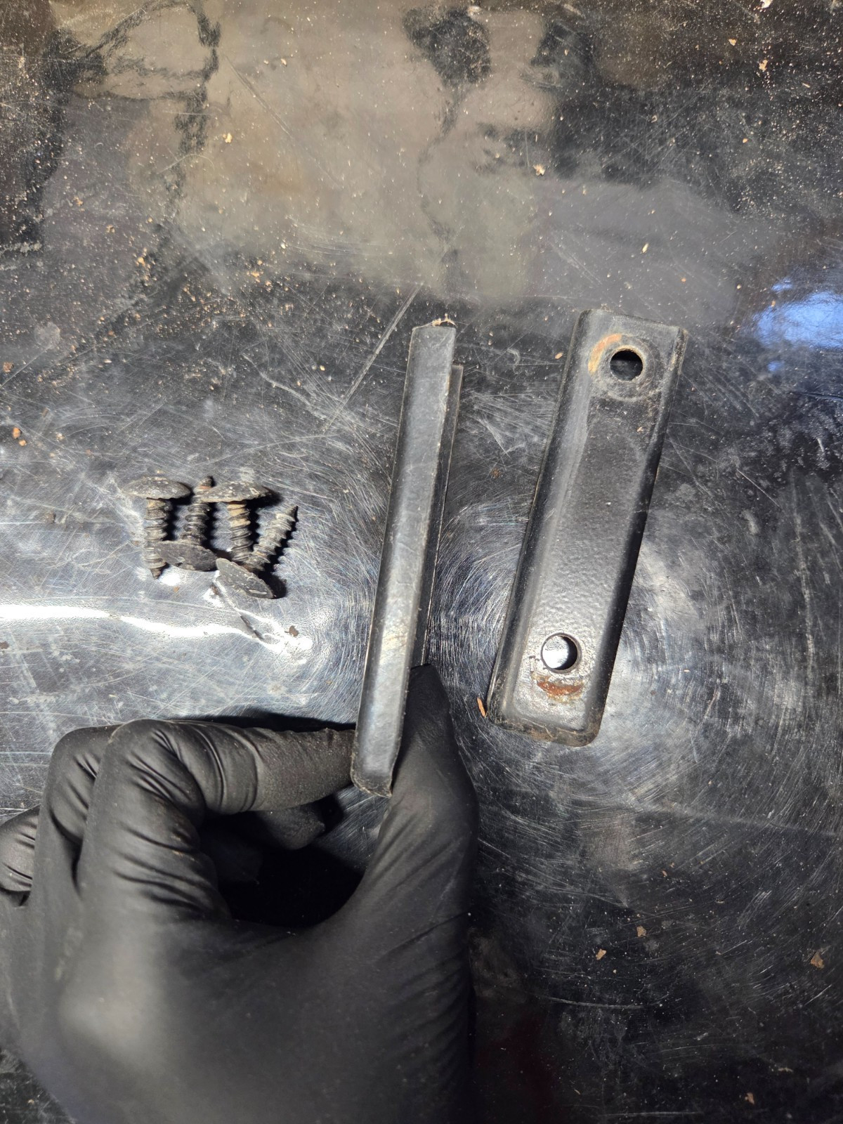 2013 Arctic Cat Prowler 500 700 Kick Panel Reinforcement Brackets OEM 4506-596