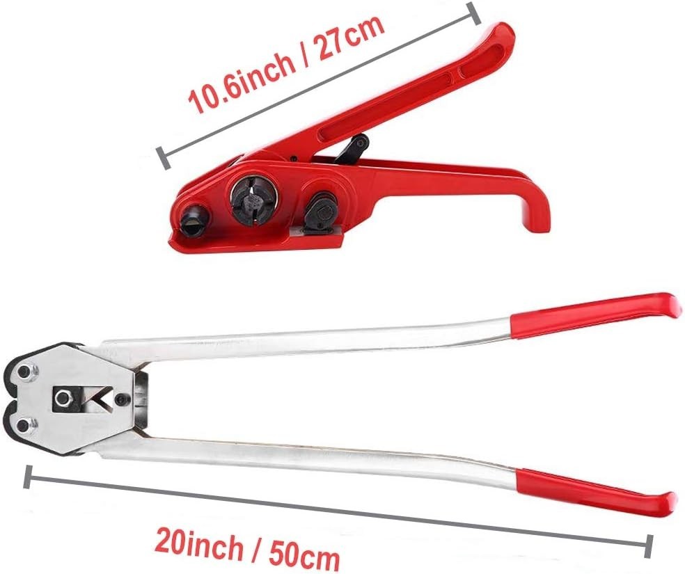 Binding Tool Kit for Strapping - Poly Strapping Tensioner Cutter & Sealer Man...