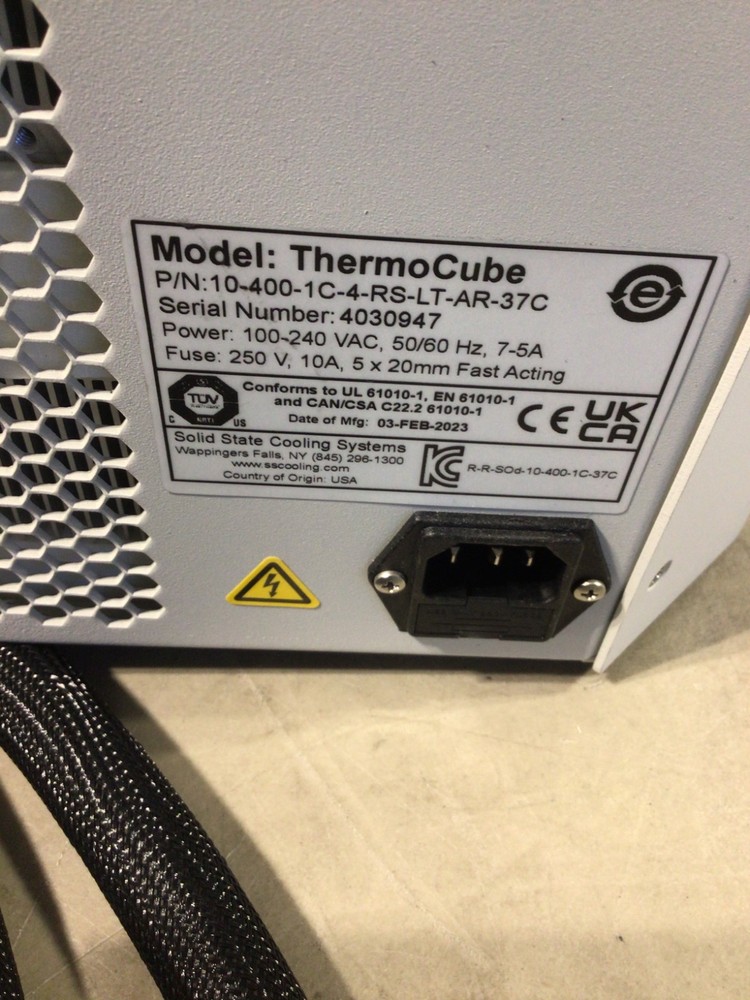 THERMOCUBE SOLID STATE COOLING SYSTEM