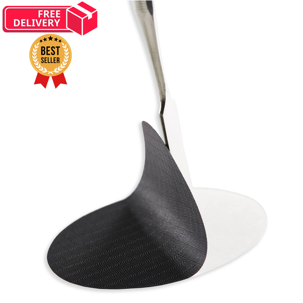 Self-Adhesive Waterproof Repair Patch Kit - 30-Second Fix for Down Black