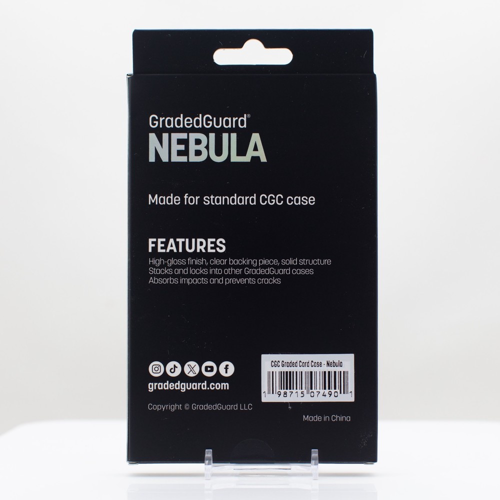 GradedGuard CGC Graded Card Case Guard Protector NEBULA Limited Edition