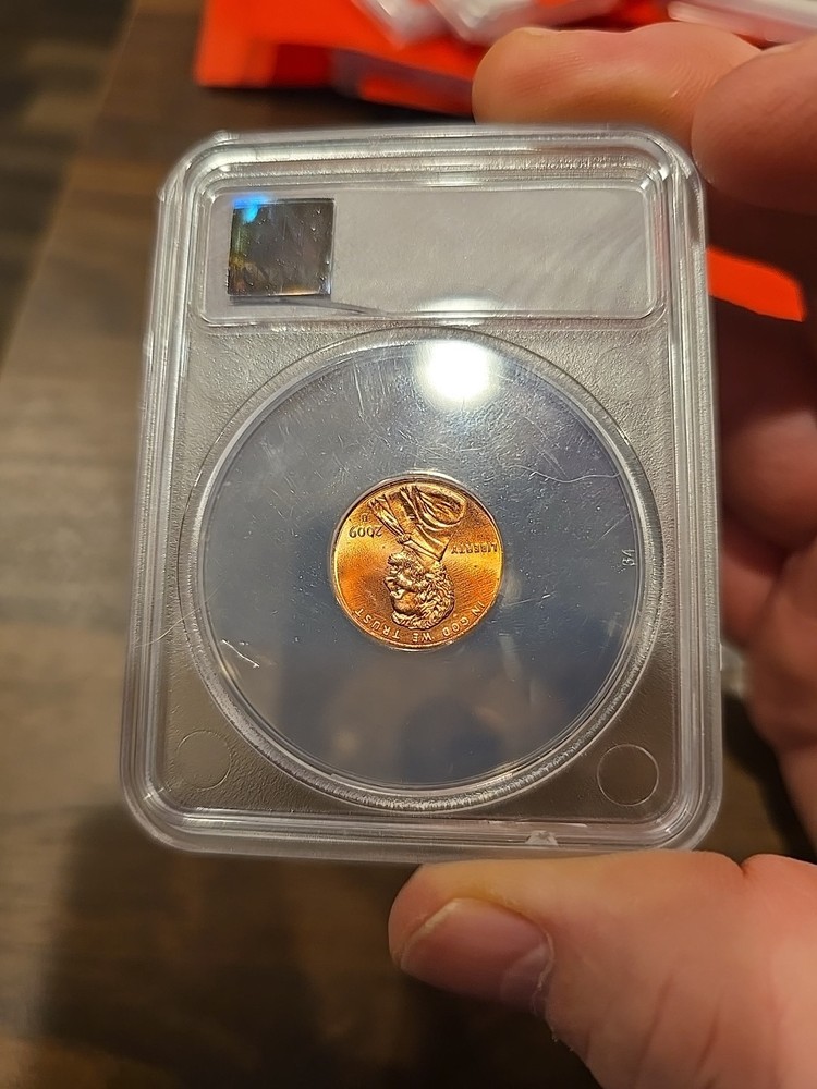 2009-D 1 Cent ANACS CERTIFIED INAUGURATION EDITION