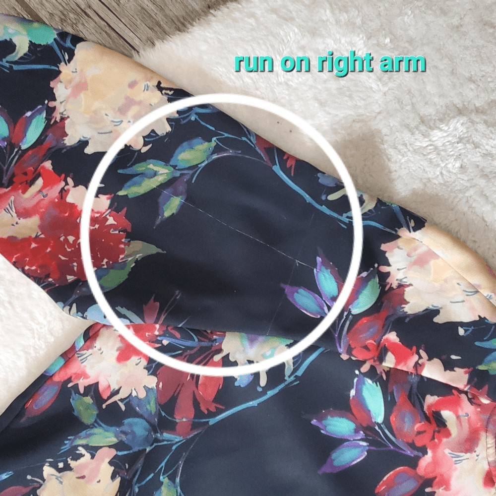 JustFab Black Floral Bomber Jacket, Size Large