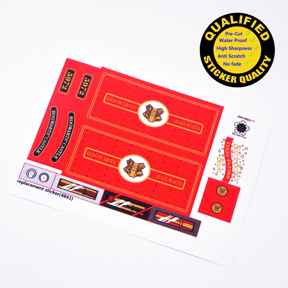 Replacement sticker for set 4841 Precut sticker