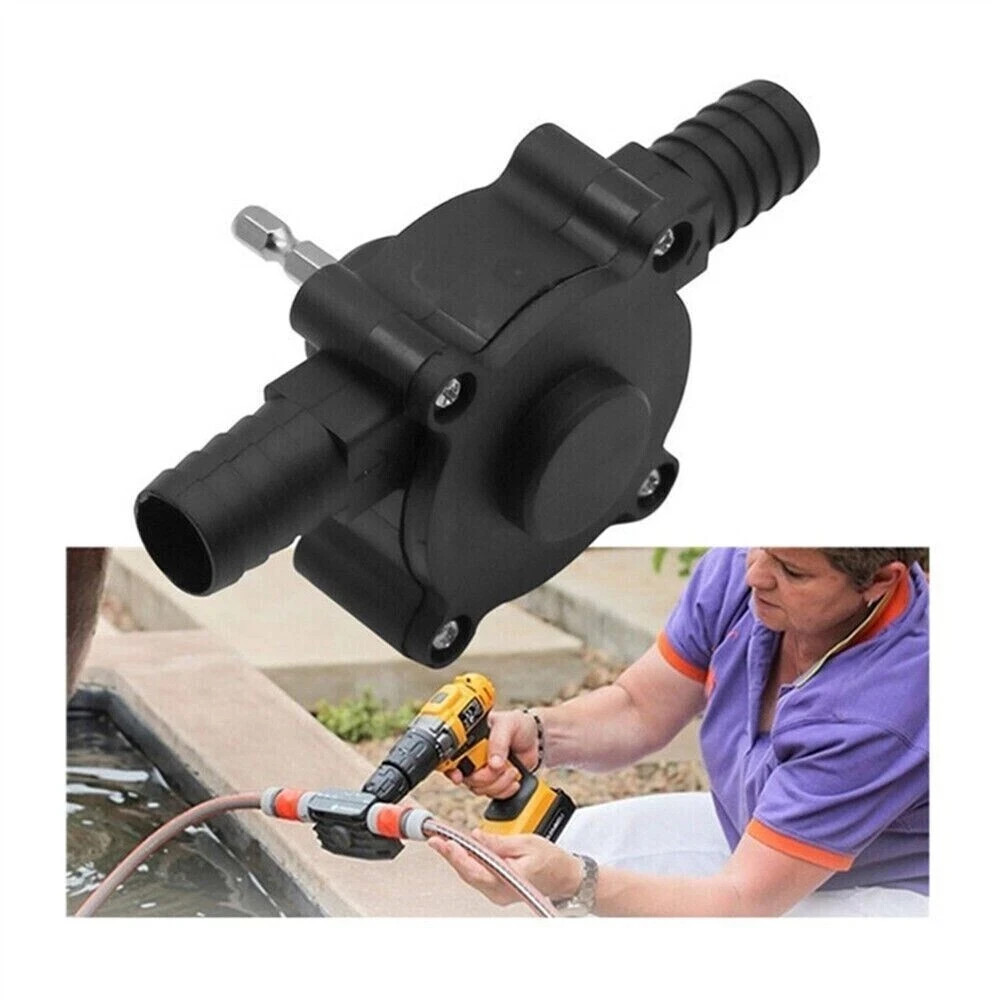 Hand Electric Drill Pump Self-Priming Pump Household Small Water Drill Drive Kit