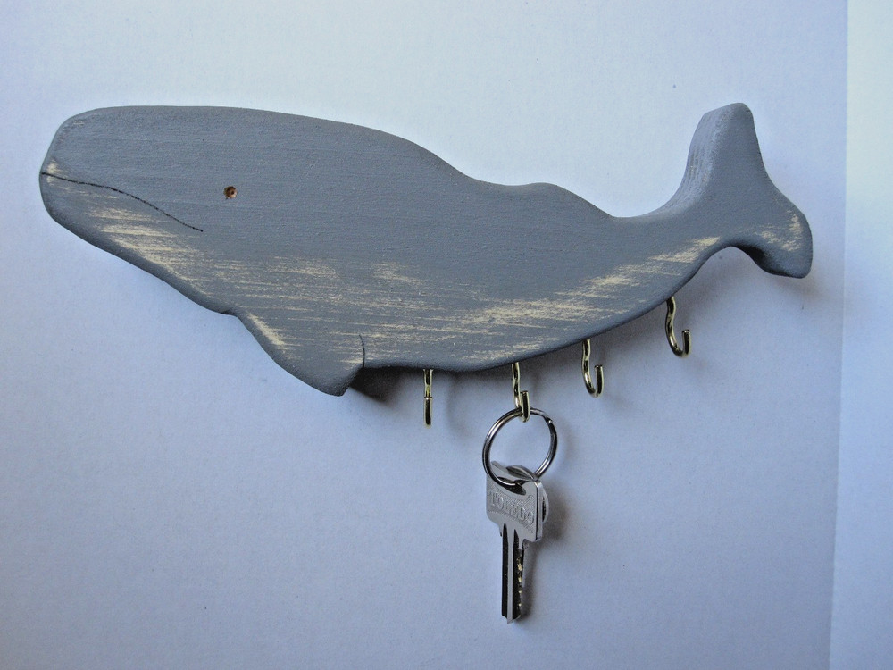 Wall Mounted Key Rack / Whale