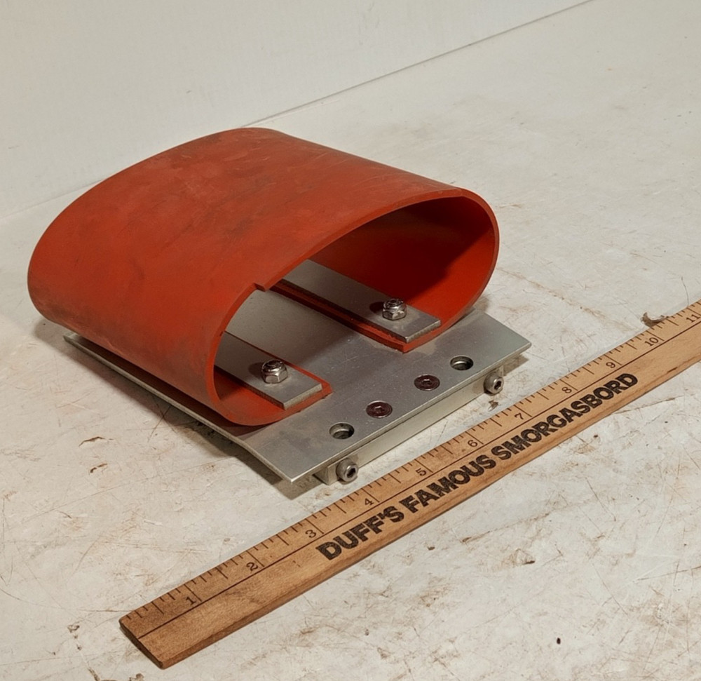 Autobag Soft Product Loading Chute/Funnel Attachment, Red Silicone, As Shown