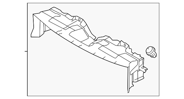 Genuine Subaru Upper Guide 73233VC000