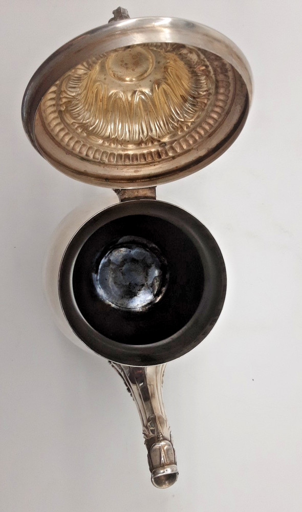 WM Rogers Silver Plate on Copper 3 piece Coffee Service