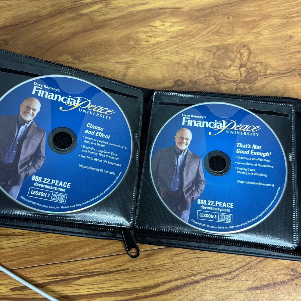 Dave Ramseys Financial Peace University Workplace Edition Audio CD Set
