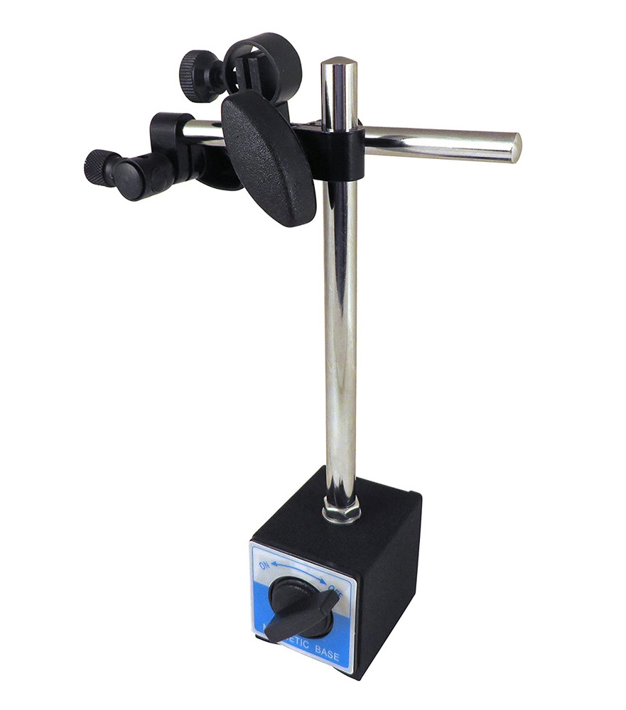 Precision Magnetic Base for Dial Test Indicator with Fine Adjustment