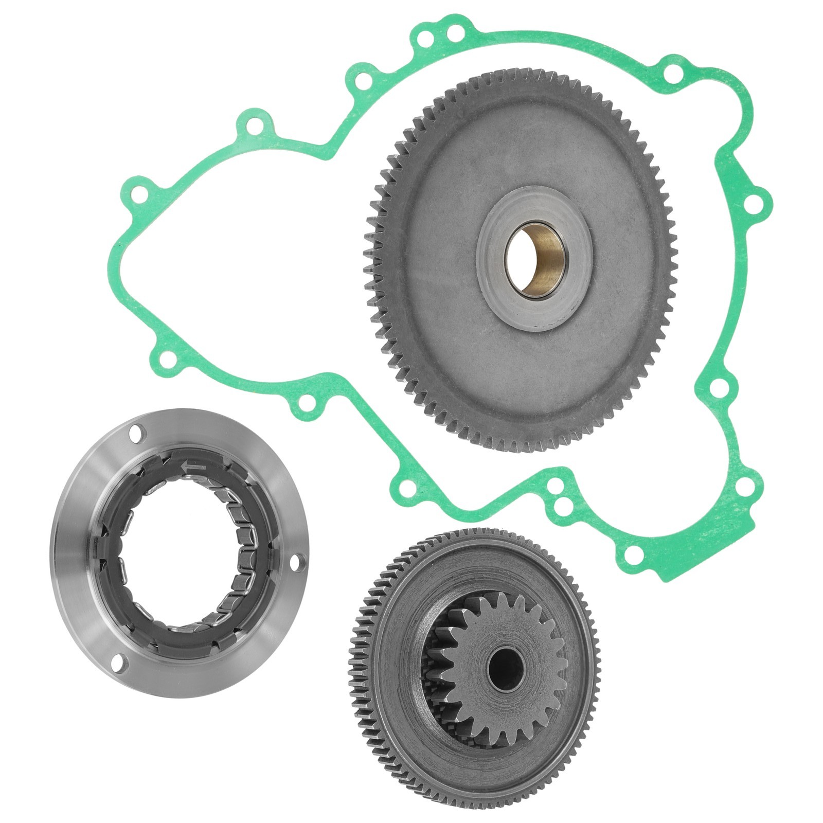 Starter Clutch Torque Limit Idler Gear Gasket For Polaris RZR 4 900 2014-2018