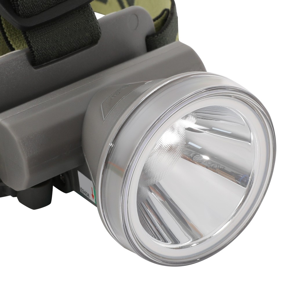 Rechargeable LED Diving Headlamp with Adjustable Angle and Waterproof Design