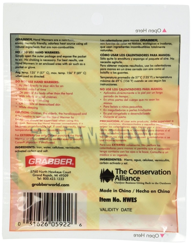 Grabber Mini Hand Warmer 2 Pk