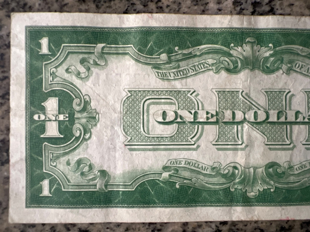 $1 1934 Silver Certificate FUNNY BACK!!!