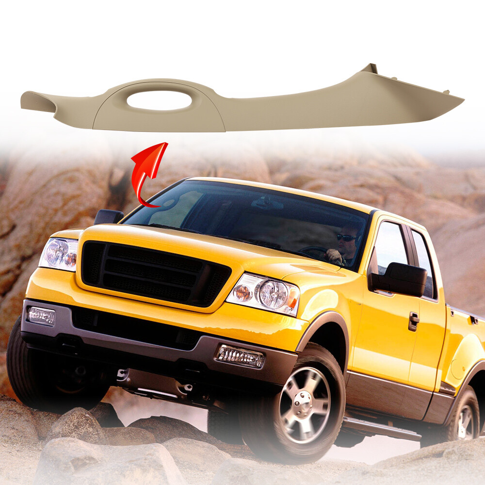 Fit For 2004-08 Ford F150 New Passenger Side Front A Pillar Trim Tan Handle