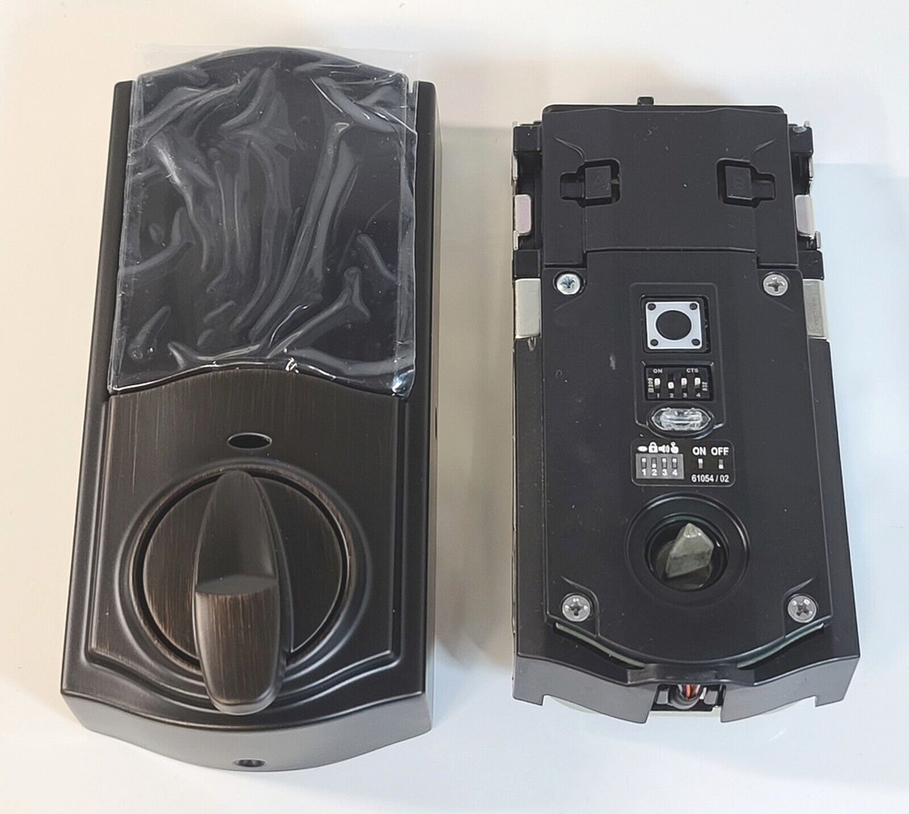 Weiser SmartCode 10 Venetian Bronze Touchscreen Electronic Deadbolt Zigbee