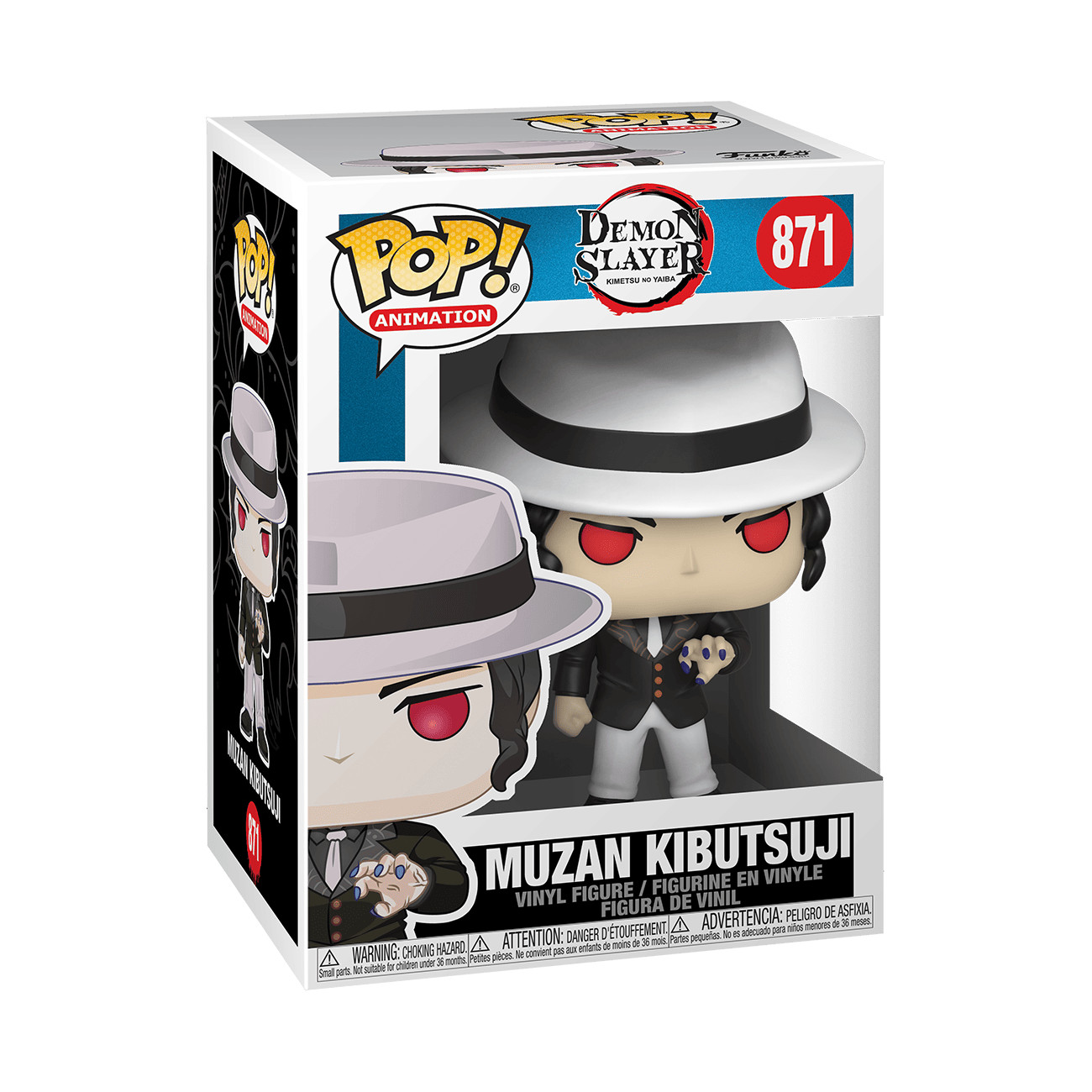 Funko Pop! Vinyl: Demon Slayer Kimetsu no Yaiba - Muzan Kibutsuji #871