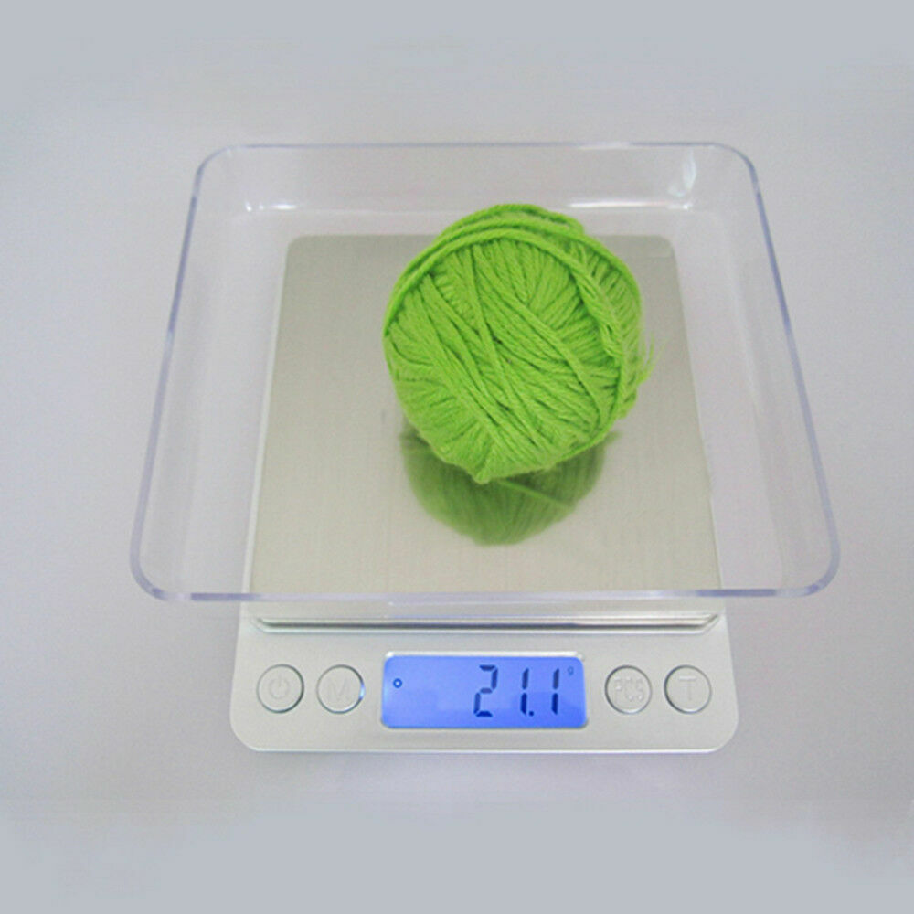 2000g x 0.1g Mini Scale LCD Display Precision Digital Gram Jewelry Scale