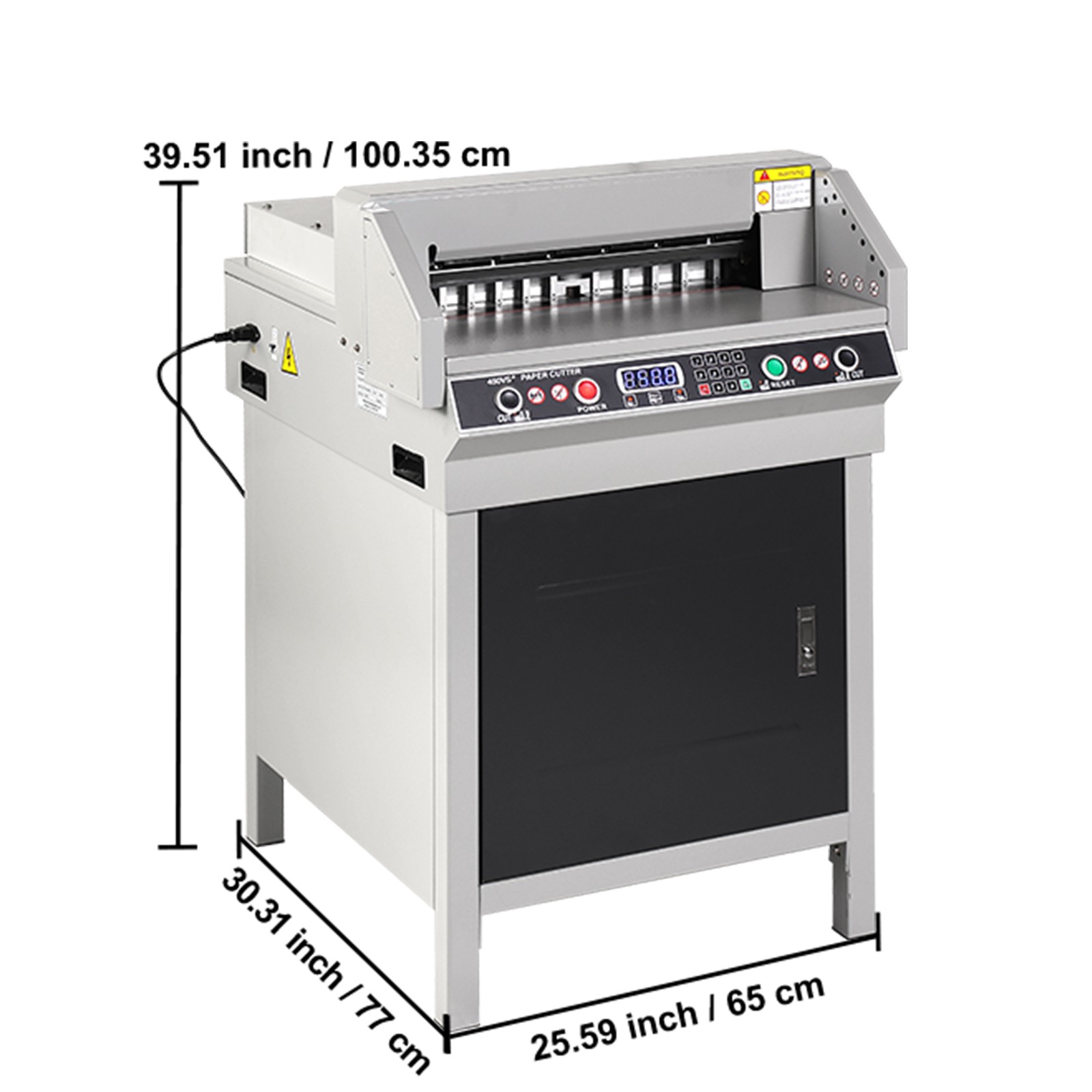 Uimoso 18" 450mm Paper Cutter Cutting Machine Office Electric Heavy Duty