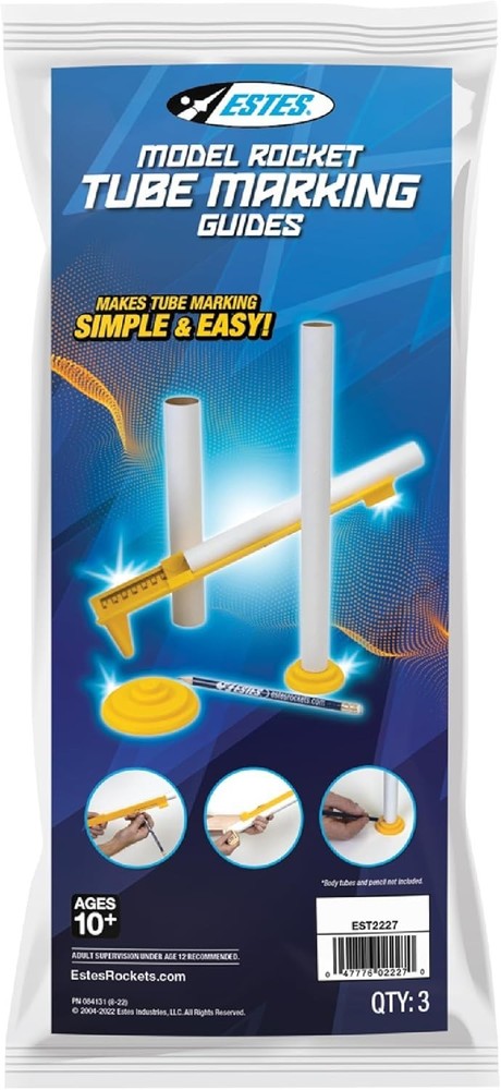 2227 Tube-Marking Guide, Flying-Rocket-Model Building Tool, Rocket Model Kit ...