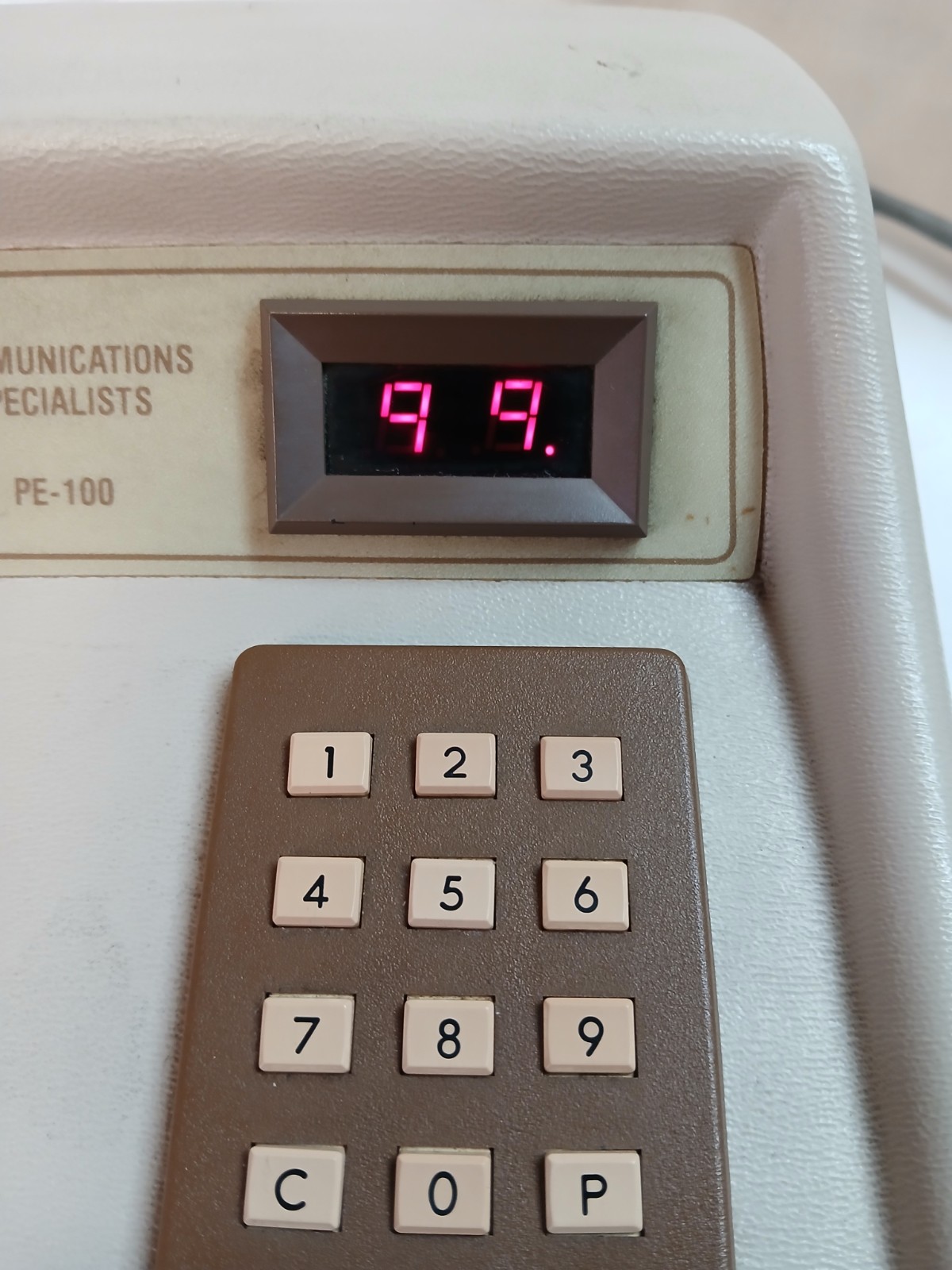 Communication Specialists PE-100 Two-tone sequential paging encoder