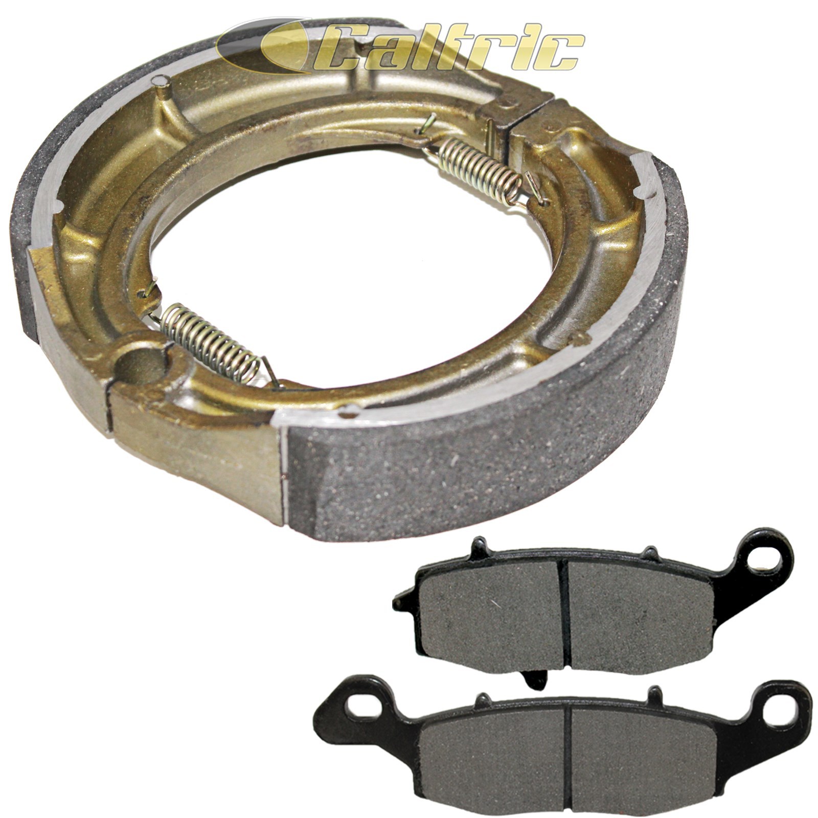 Front Brake Pads & Rear Shoes for Suzuki VL800 Intruder 800 Volusia 2001-2004