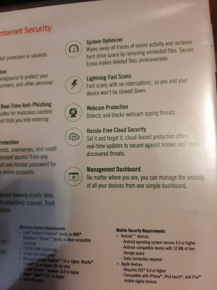 Webroot SecureAnywhere Internet Security Software for Windows & Mac BRAND NEW