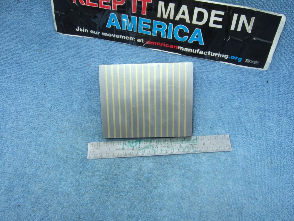 ANGLE PLATE PRECISION MAGNETIC TRANSFER BLOCK 3X3X3 STEPPED TOOLMAKER G. SCHERR
