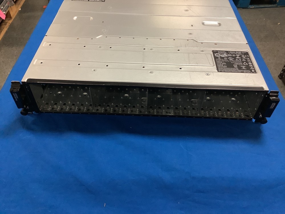 DELL EQUALLOGIC PS6210XV 24-BAY 2.5" STORAGE ARRAY WITH 2x TYPE 15 CONTROLLERS