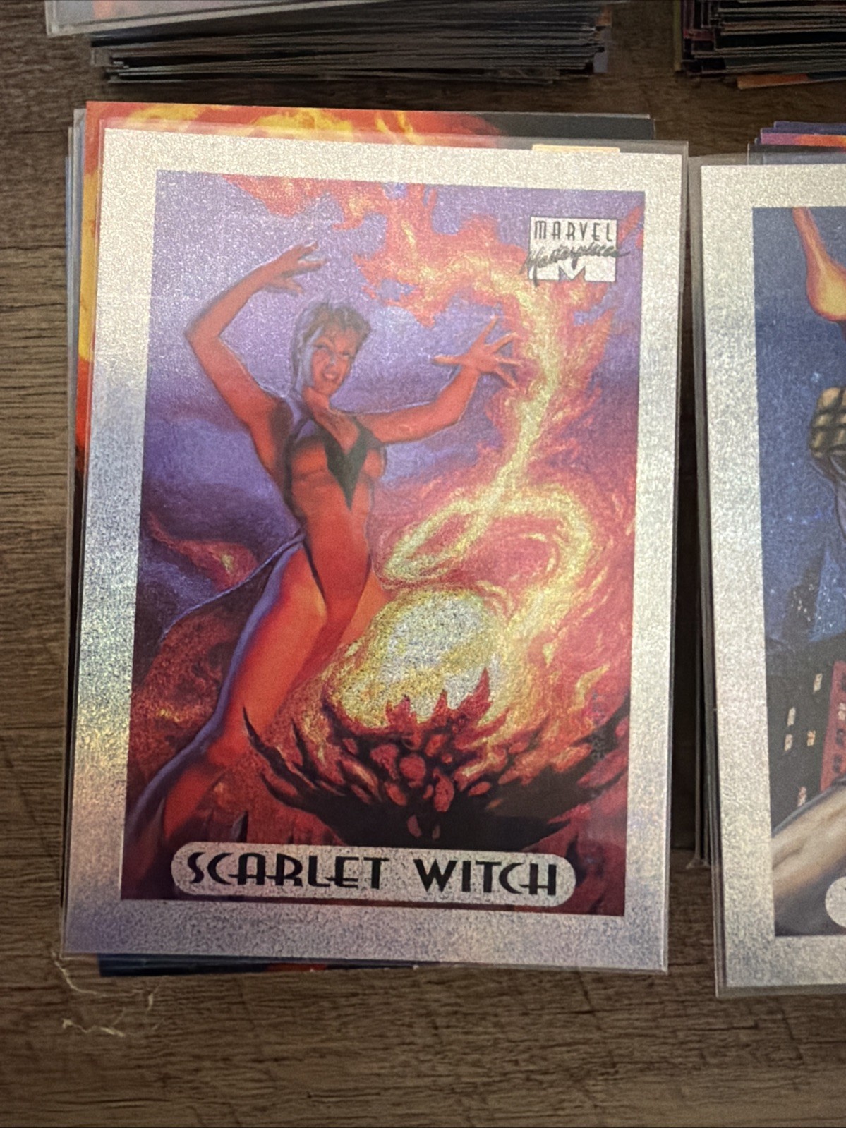 1994 marvel masterpieces lot of 200+ cards