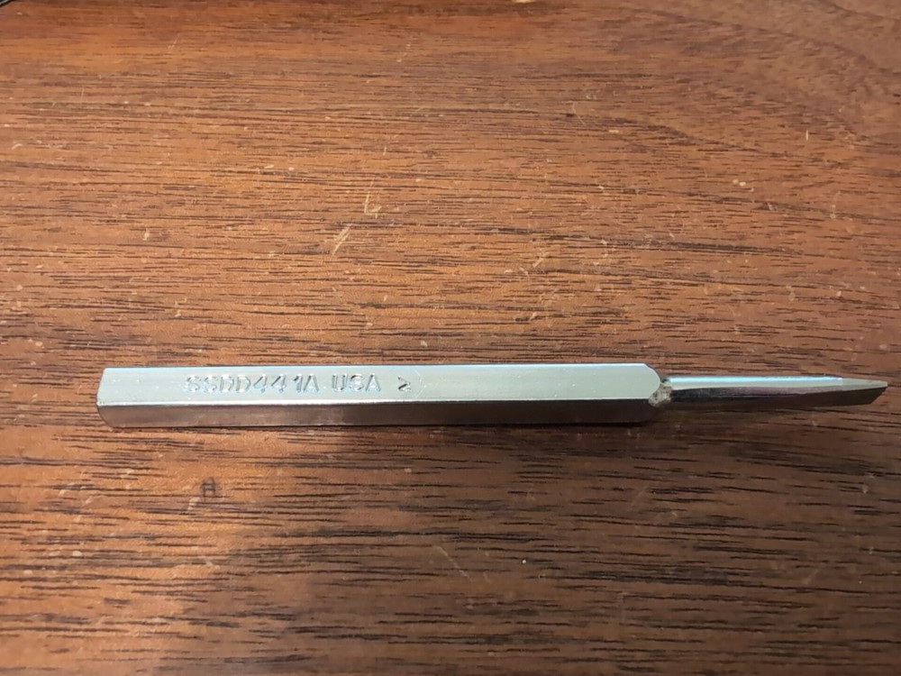 Snap-On Tools SSDD44 1A  3/16" Flat & #1 Phillips Screwdriver Bit.