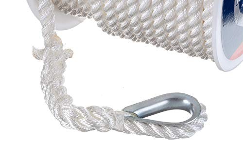 Nylon Twisted Anchor Line with Thimble