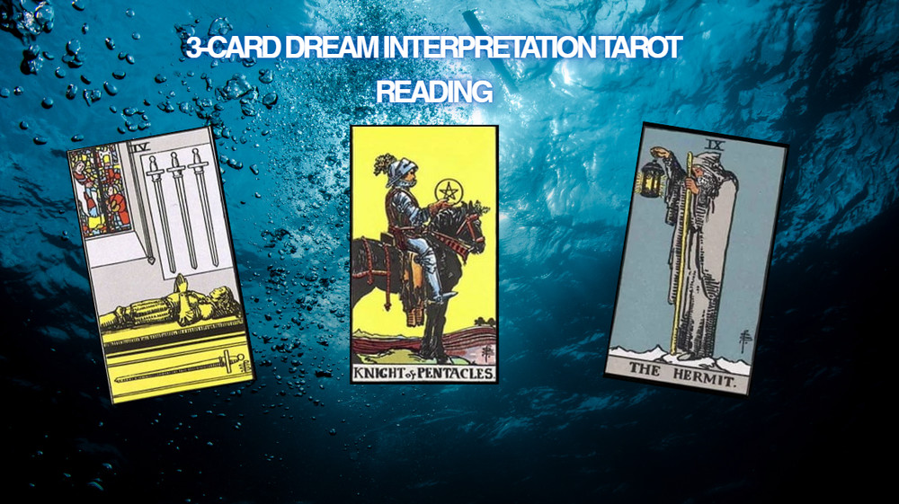 3-Card Dream Interpretation Tarot Reading, Same-Day Response