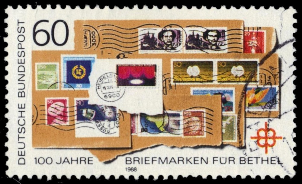 GERMANY 1566 - Bethel Program "Postage Stamps" (pc17531)