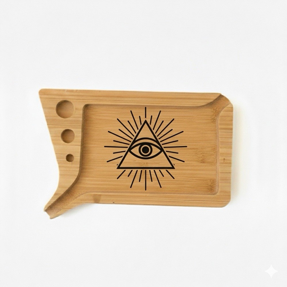 Bamboo Rolling Station – Integrated Cone Loader & Funnel Tool