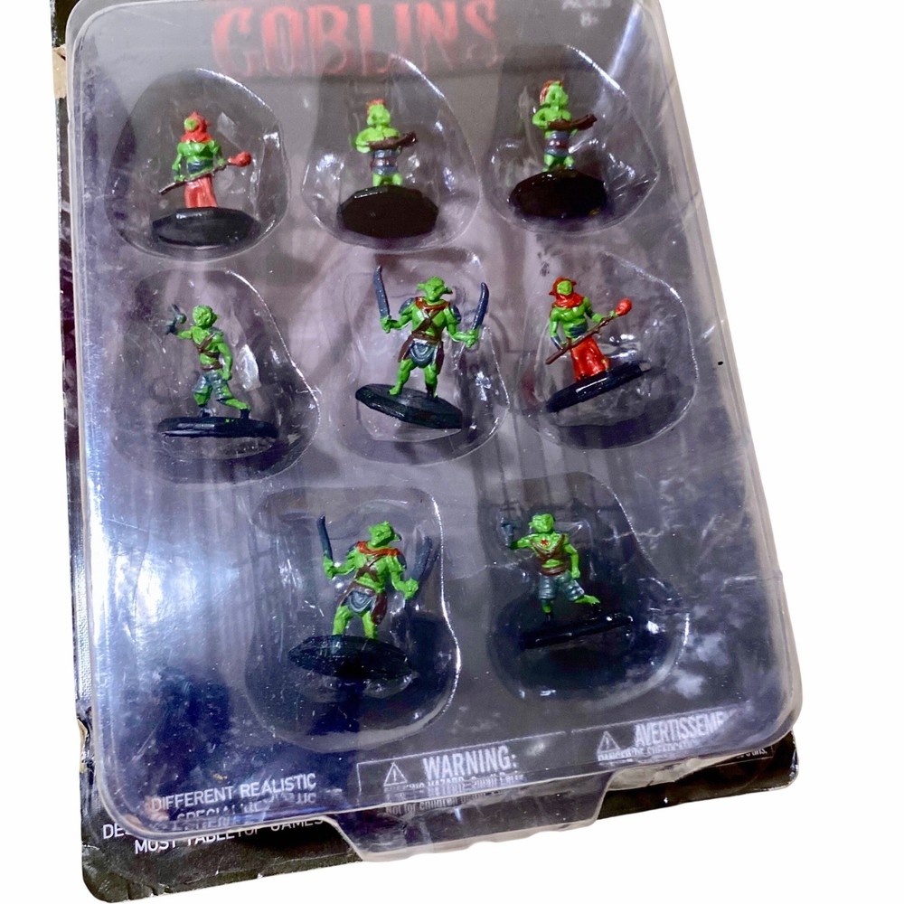 MONSTER Minis Goblins 8-Pack Hand Painted Table RPG Figures D&D Comp. New w/Box
