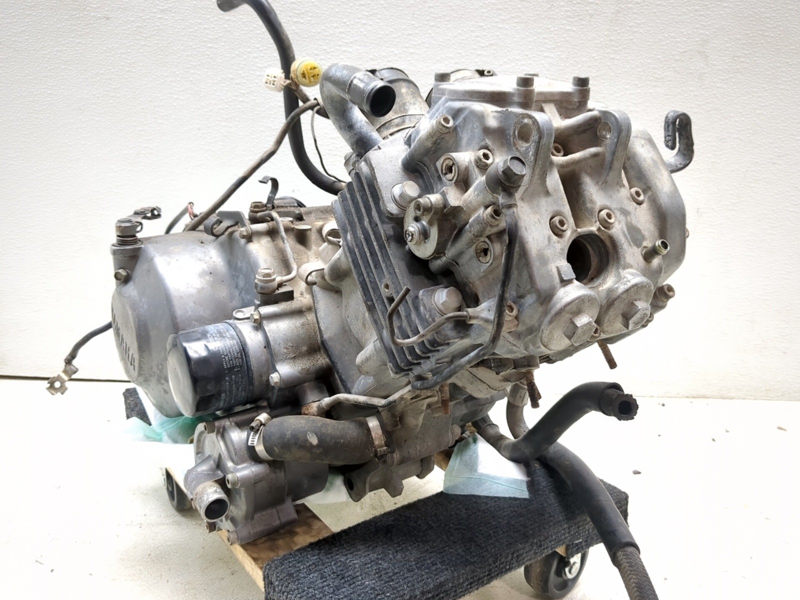 01-05 Yamaha Raptor 660 Engine Assembly Motor Block Complete C078423-0TX