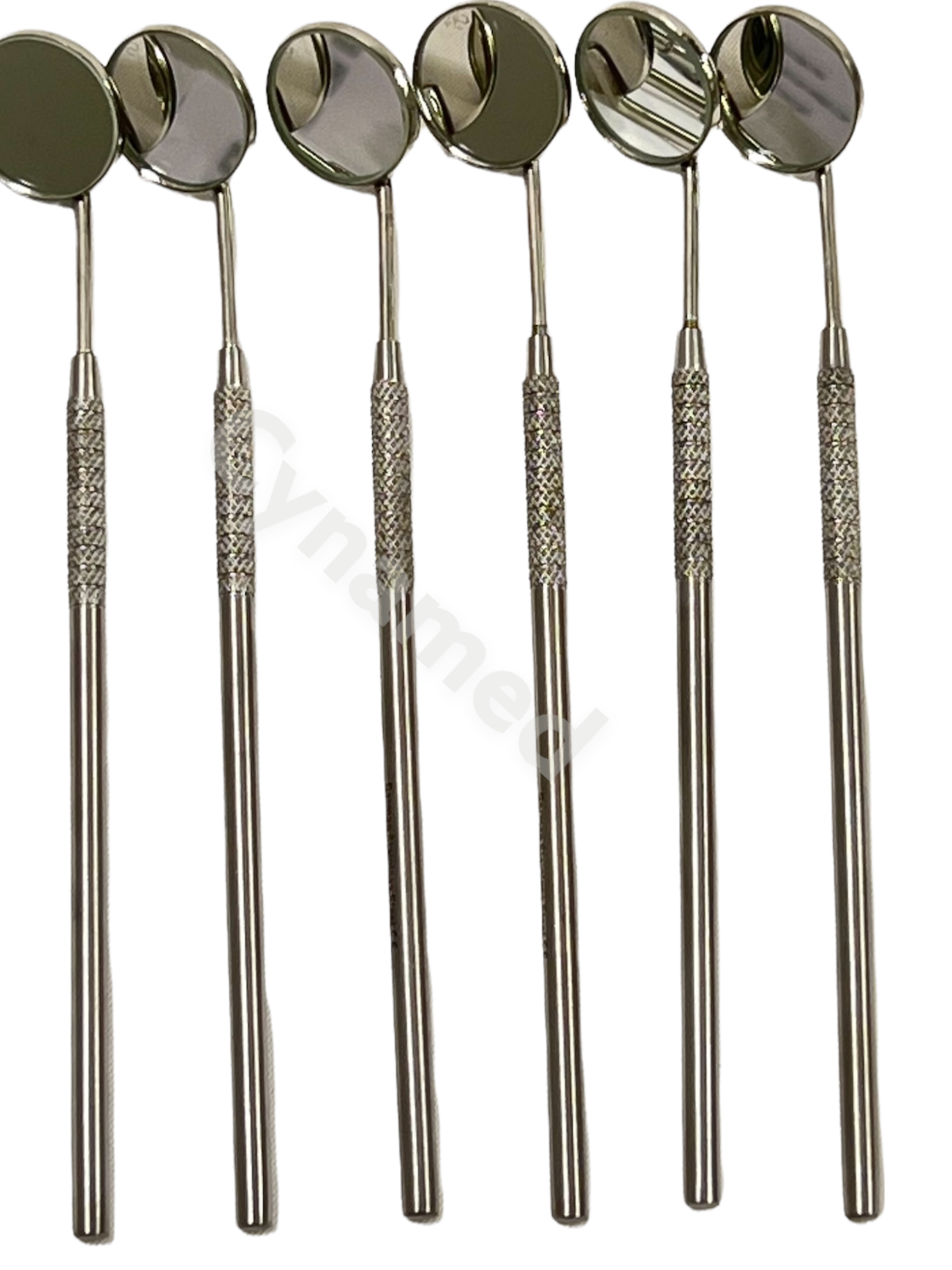 Premium 12 Pcs Dental Mouth MIRROR #5 With HANDLE Dental Instruments