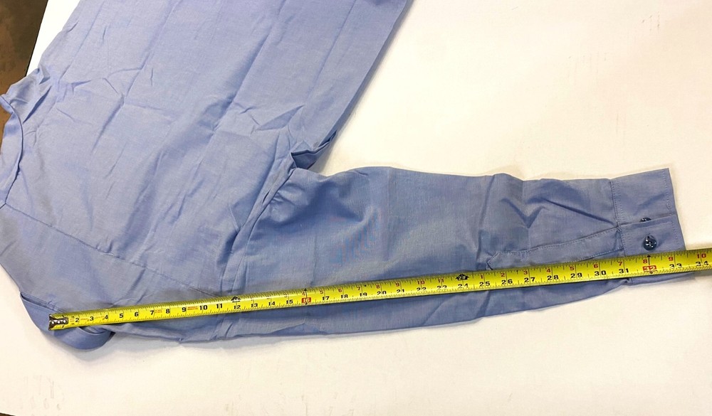 NAVY UTILITY WORK SHIRT, 2X New Condition