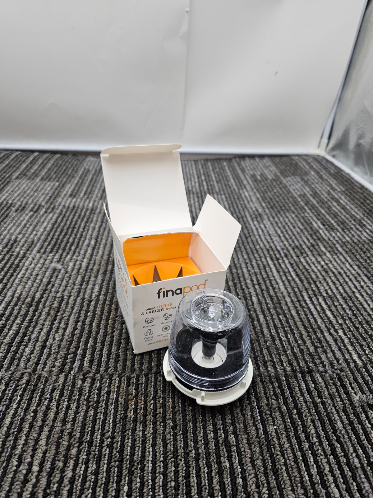 Finamill Finapod MAX Pod Grinds Spice Grinder Adjustable