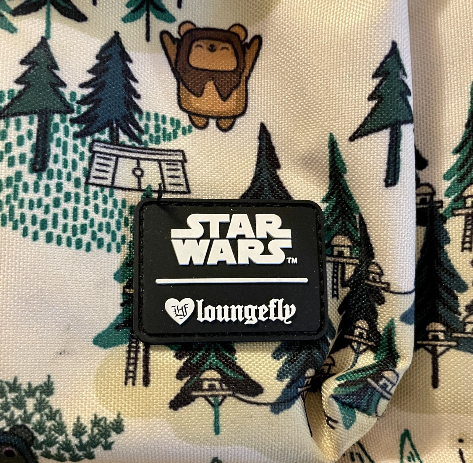 Rare Retired Loungefly Ewok Backpack Disney Star Wars - Classic Design - Amazing