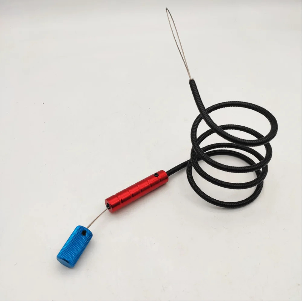 1m Automotive Pull Rope Tool Snake-shaped Soft Puller for Vehicle Repair
